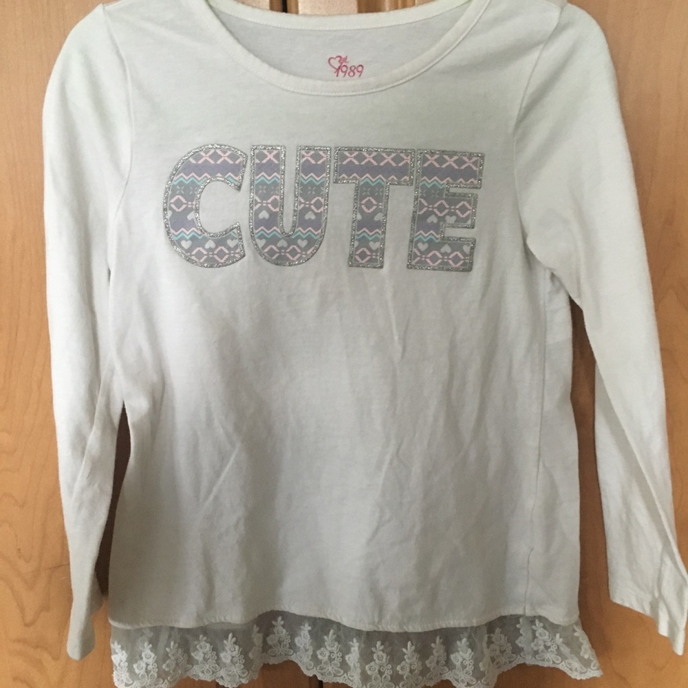 "Cute" girls top size 5/6